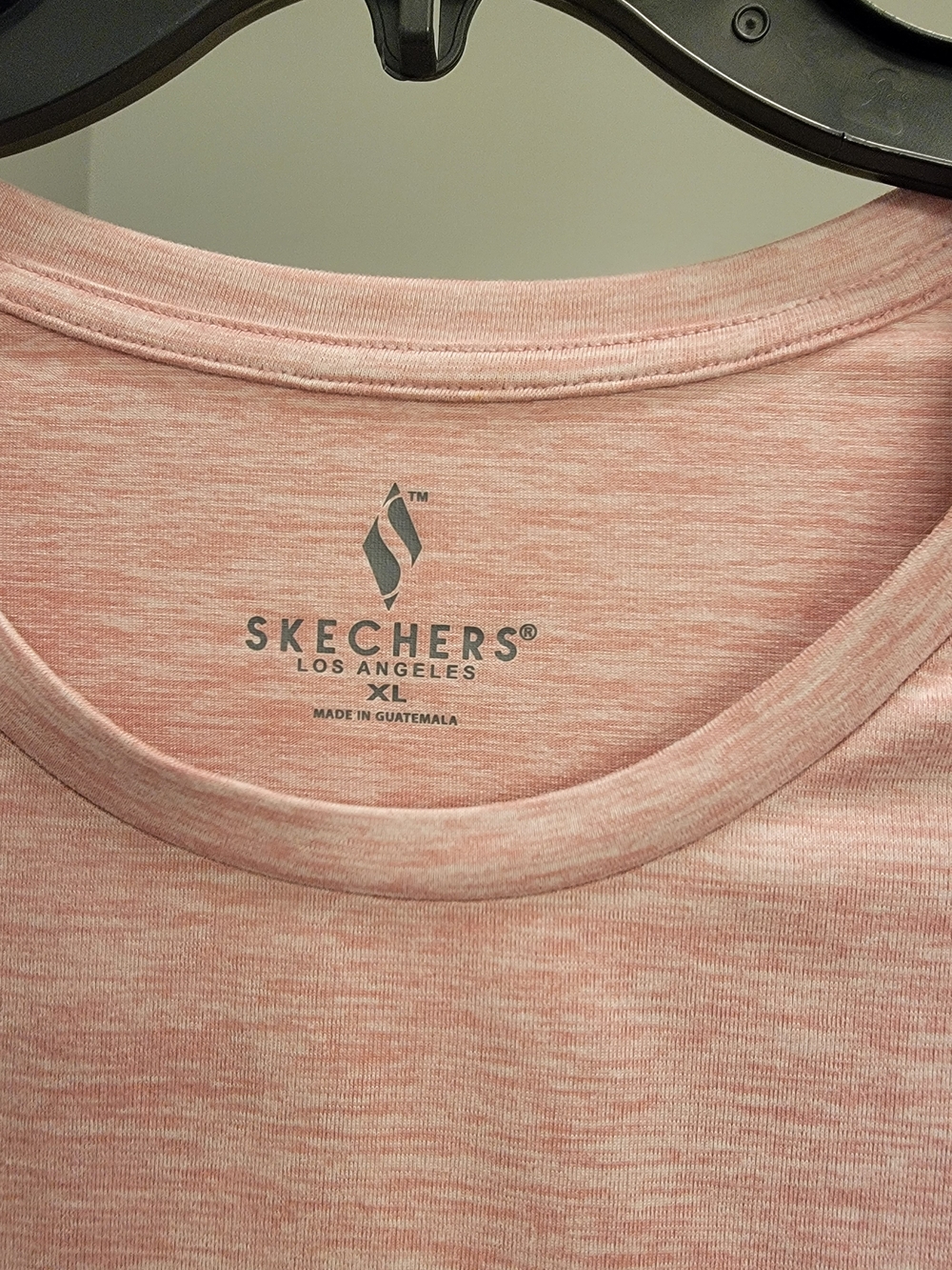 Skechers Heathered Blush Crewneck Shirt